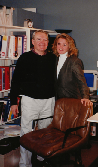 Thirty years ago the doors of AKLD were opened for business. Anne with her father, Chuck Kustner